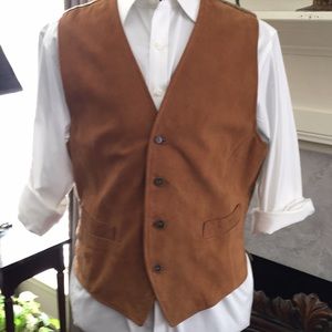 💃Sale💃💥Holland &Holland London Suede Vintage Vest